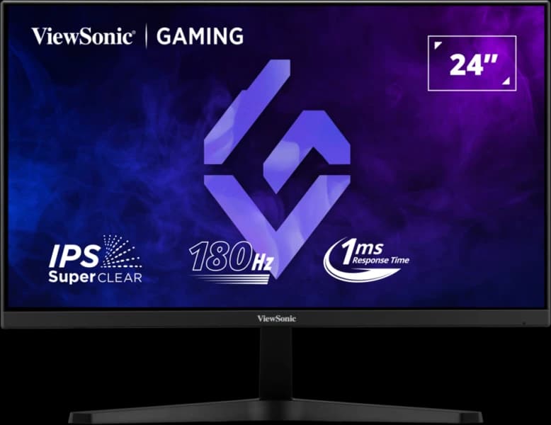 شاشة جيمنج فيوسونيك VX2479A - VS 19535 (FHD 1920×1080 IPS 240Hz HDR10 250cdm²) - HDMI - DisplayPort ضمان 3 سنوات