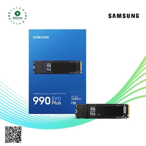 SAMSUNG 990 EVO Plus 1TB PCIe 4.0 NVMe M.2 SSD - MZ-V9S1T0BW