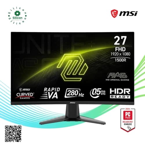 MSI MAG 276CXF 27" Curve FHD 280Hz Rapid VA 0.5ms