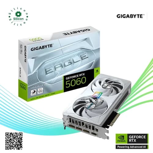 GIGABYTE GeForce RTX 5060 EAGLE OC ICE 8G