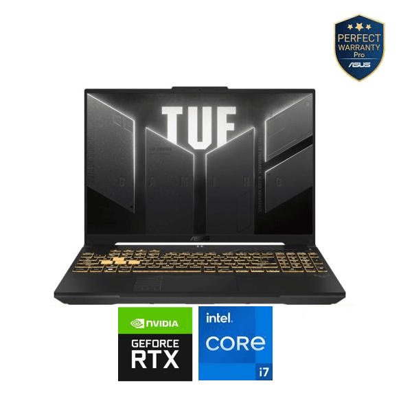 ASUS TUF F16 FX607VU-RL007W Gaming Laptop, Intel Core i7-13620H, 16GB DDR5, 512GB SSD, RTX 4050 6GB,16″ WUXGA 144Hz,Windows 11