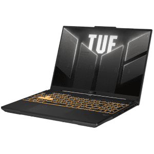 ASUS TUF Gaming F16 FX607VU-RL167W Laptop –Intel Core 7 240H, 16GB DDR5, 512GB PCIe Gen4 SSD, GeForce RTX 4050 6GB, 16″ WUXGA IPS 144Hz, Windows 11( 90NR0N06-M00JB0 )