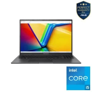 ASUS Vivobook 16X K3605ZF-RP005W Laptop, Intel Core i5-12500H, 8GB RAM, 512GB SSD, RTX 2050 4GB, 16” WUXGA 144Hz, Win11, Indie Black - 90NB11E1-M00Y20