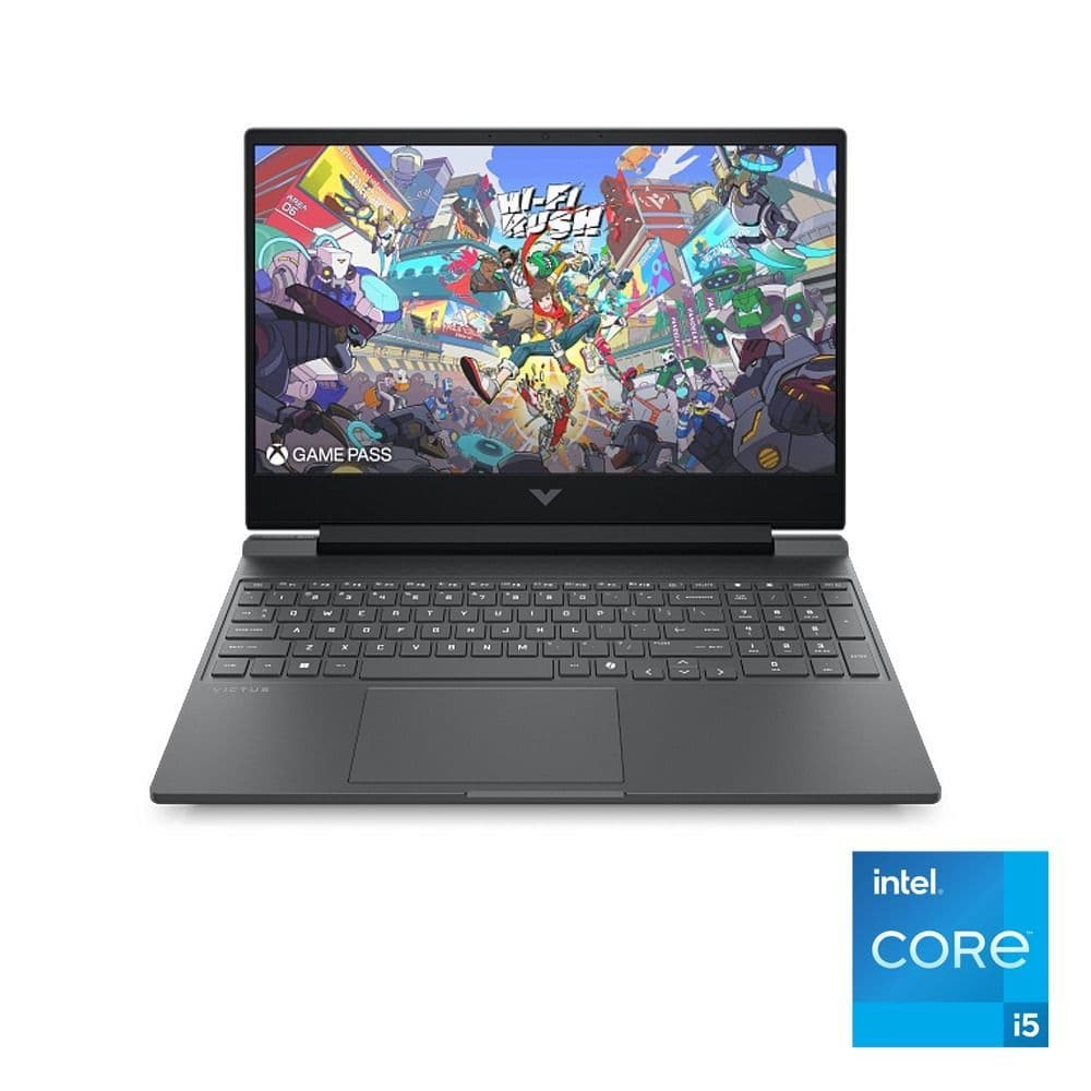 لاب توب HP Victus 15-fa2013dx Intel Core i5-13420H 8GB 512GB SSD NVIDIA GeForce RTX 3050 6GB 15.6" FHD 144Hz Win11 Silver