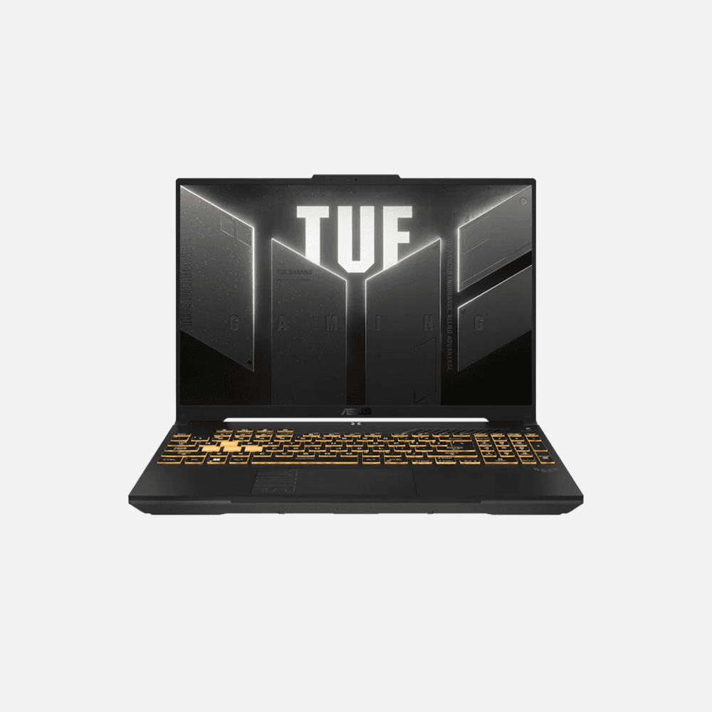 لابتوب اسوس TUF F16 FX607VJB-RL165W كور 5 210H، رام 16GB، مساحة 512GB M.2، كرت شاشة RTX 3050 6GB، شاشة 16 بوصة FHD 144Hz، ويندوز 11